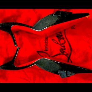 Christian Louboutin 36.5 stunning evening shoe.
